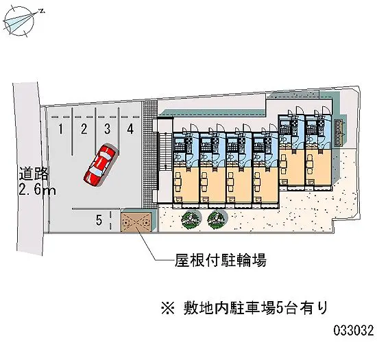 ★手数料０円★名古屋市守山区幸心２丁目 月極駐車場